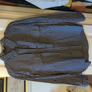 Checkered button up shirt